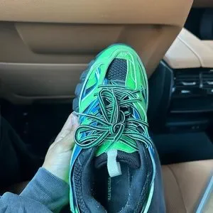 BALENCIAGA tracks blue/green sneakers size 7 or (40) Balenciaga | Shoes | Balenciaga Tracks Bluegreen Sneakers  main image 3